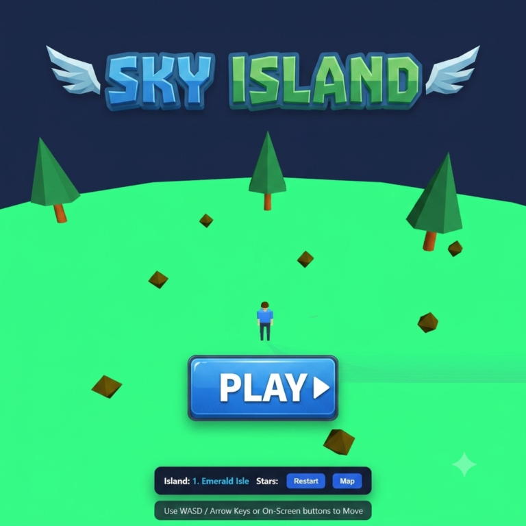 Sky Island Browser play online game