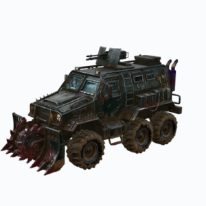 Combat Armor Vehicle 3D Model - Game-Ready Military Tank (.GLB / .GLTF)
