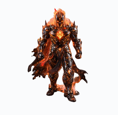 fiery warrior Fiery Warrior Character